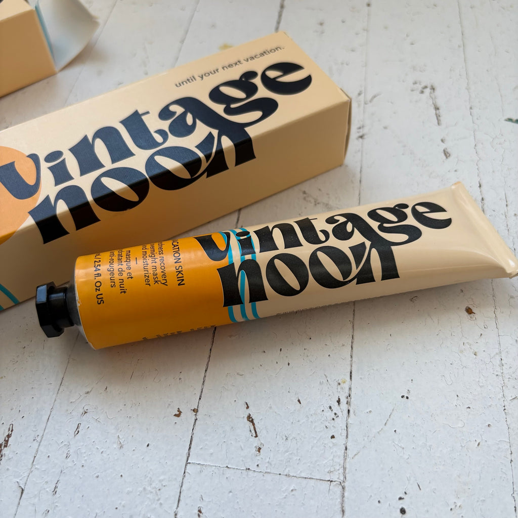 Vacation Skin Redness Recovery Overnight Mask and Moisturizer