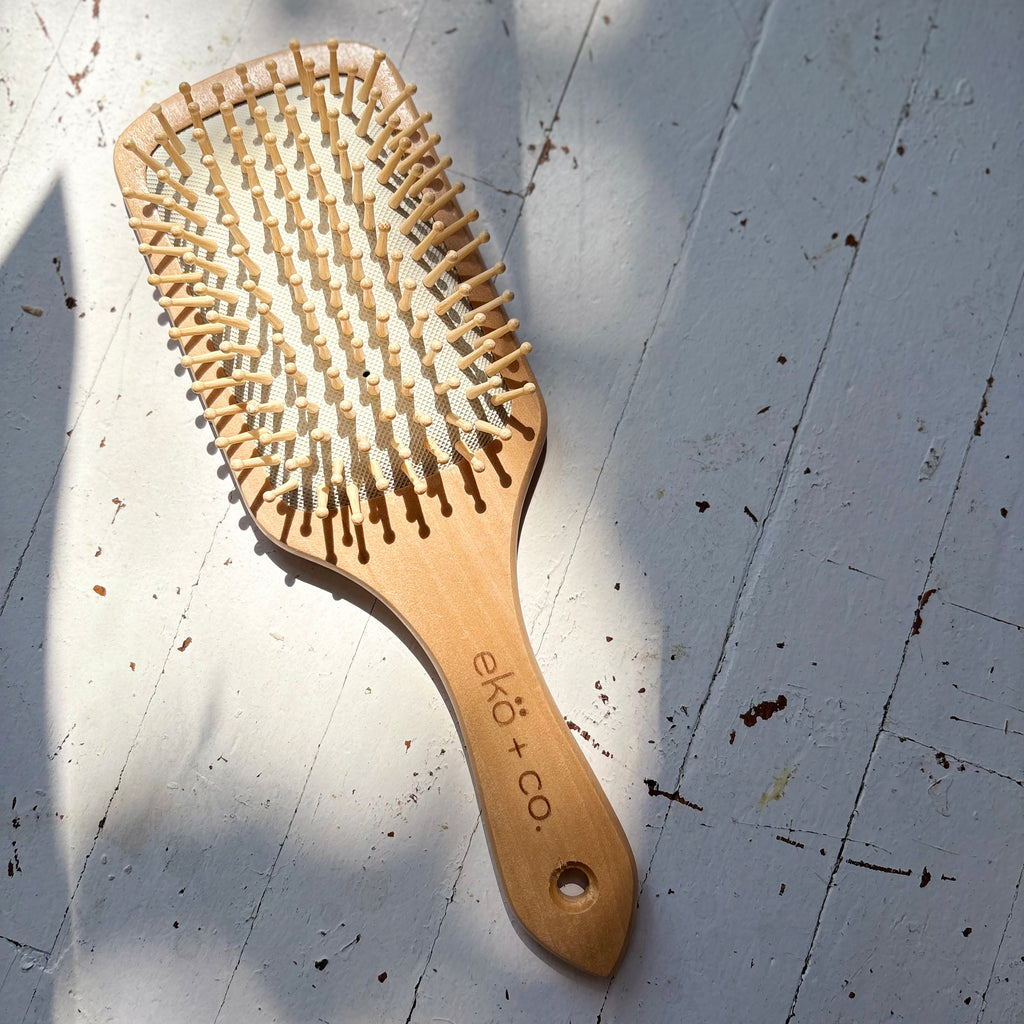 Bamboo Hair Brush (No Box)