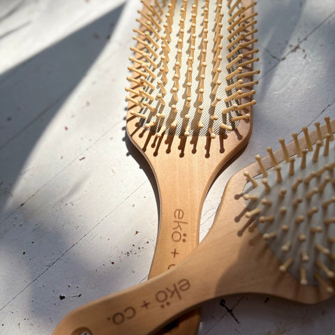 Bamboo Hair Brush (No Box)