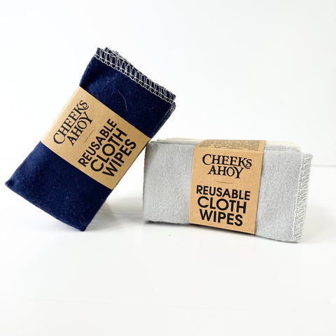 Cheeks Ahoy Cloth Wipes (10 Pack)
