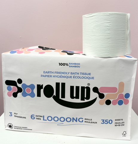 U Roll Up Bamboo Toilet Paper
