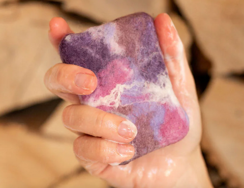Felted Soap