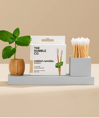 Bamboo Cotton Swabs