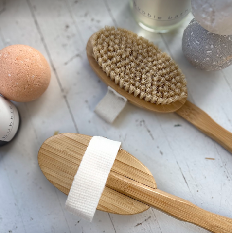 Body Brush with Handle