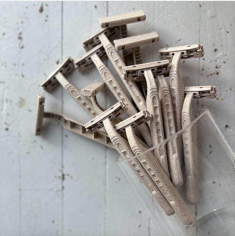 Wheat Straw Disposable Razors