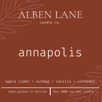Alben Lane Soy Candles