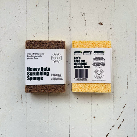 Plant Based Heavy Duty Scrubbing Sponge