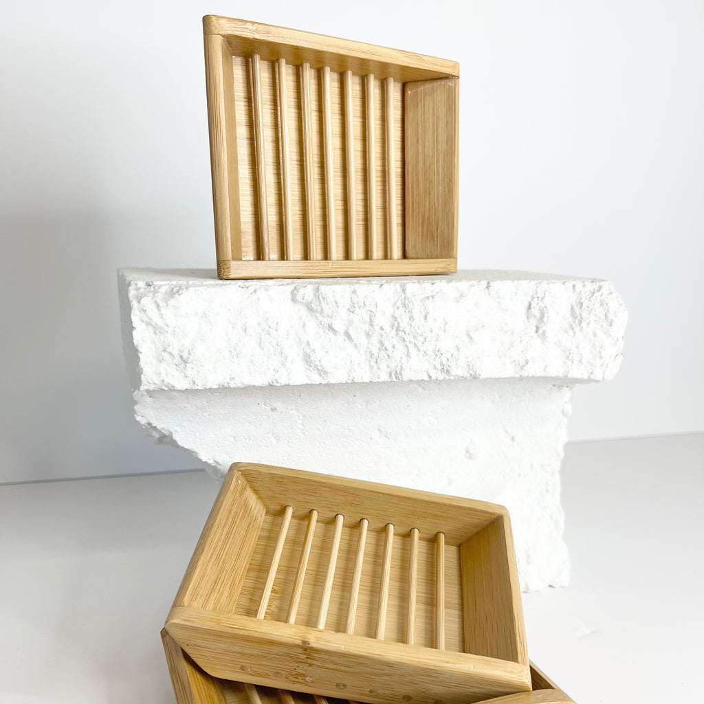 Bamboo Soap Tray (2 layers)