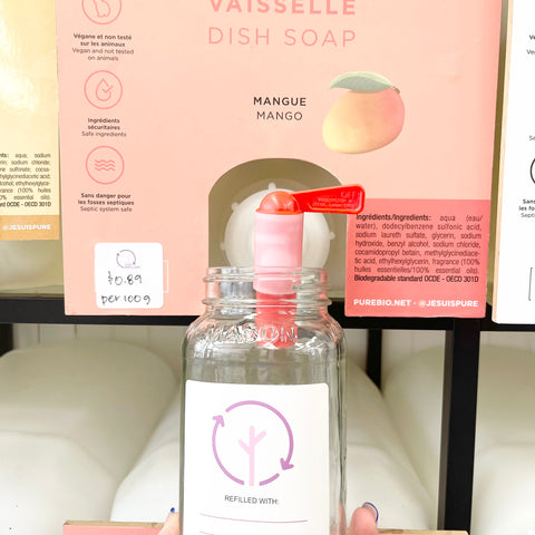 Pure Dish Soap (online refilling)