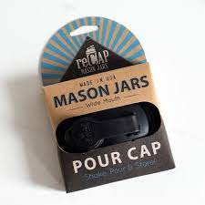 Mason Jar Pour Cap - Wide Mouth