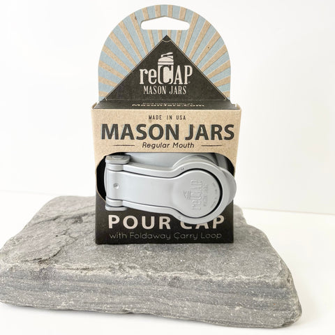 Mason Jar Pour Cap - Regular Mouth