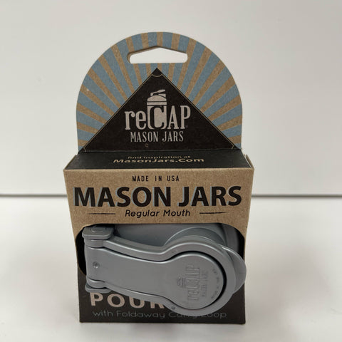 Mason Jar Pour Cap - Wide Mouth